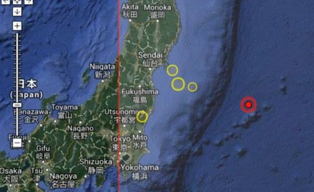 Мощно земетресение удари Япония 