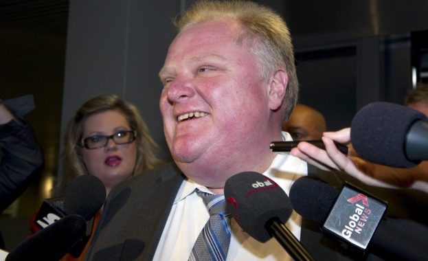 Откриха видео с дрогиращия се кмет на Торонто