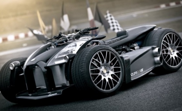 Французи създадоха квадроциклет с V8 от Ferrari
