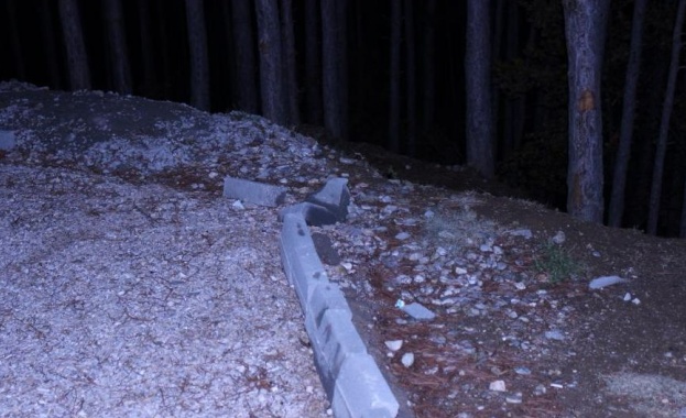 Вандали съсипаха православния комплекс „Вяра и памет" над Благоевград