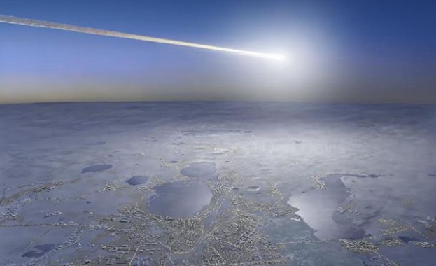 Челябинският метеорит летял към Земята над 1 милион години 