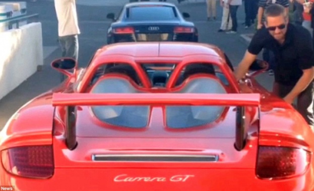 Откраднаха части от колата, с която катастрофира Пол Уокър 