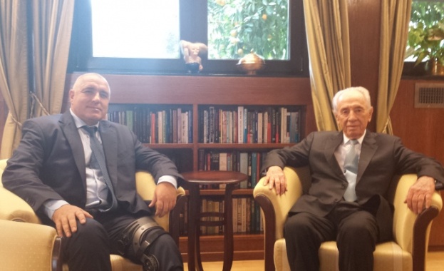 Борисов се срещна и с израелския президент Перес