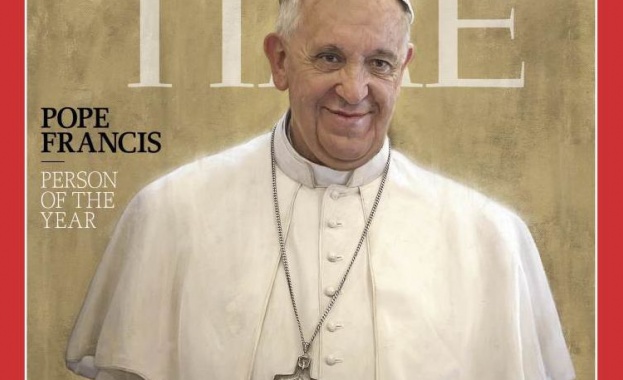 Папа Франциск е Човекът на годината на Time