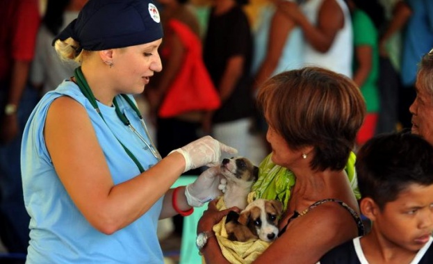 "Четири лапи" помага на засегнатите от тайфуна във Филипините