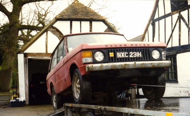 Британец реставрира първия Range Rover