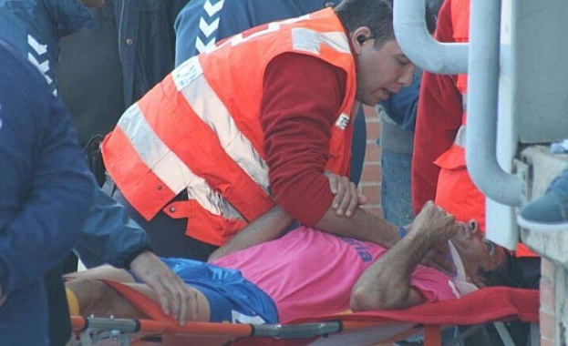 Валерон припадна на терена