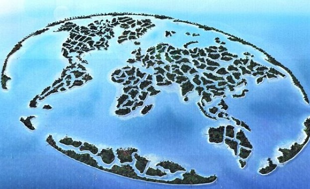 Дубай възобновява изграждането на изкуствени острови във формата на карта на света