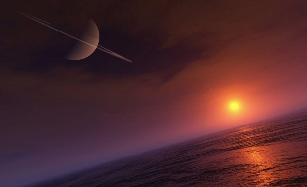 На Титан може да се пие чай