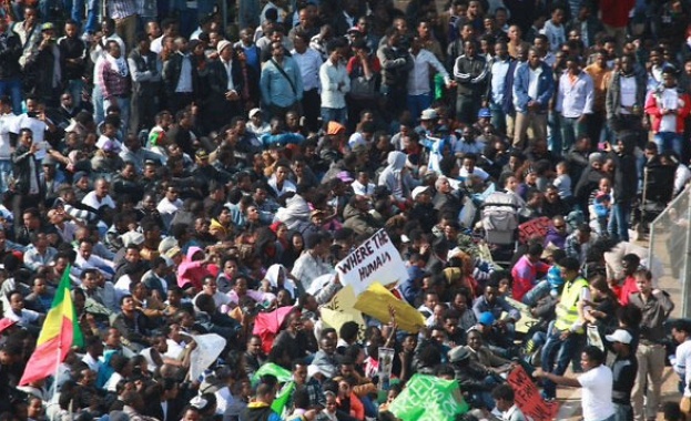 Нелегални африканци протестираха в Тел Авив