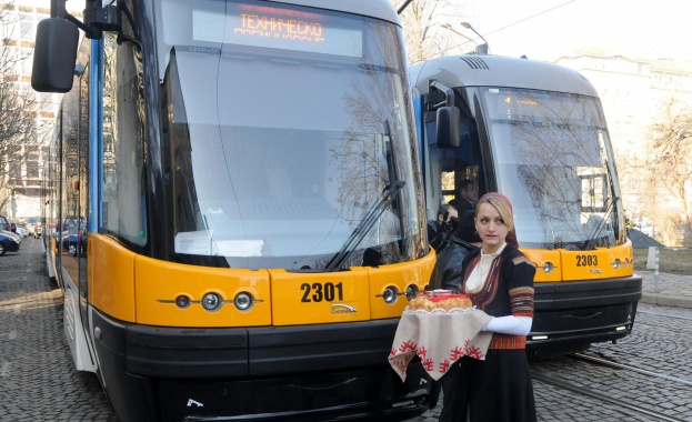 Трамвай-стрела тръгва в София