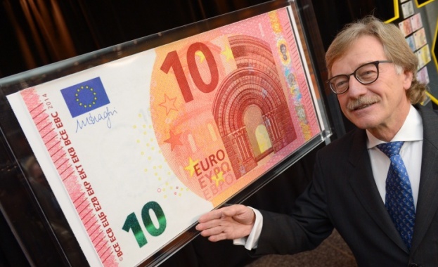 ЕЦБ представи новата банкнотата от 10 евро 