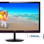 Philips обяви пускането на своя първи 28-инчов телевизор с LCD дисплей