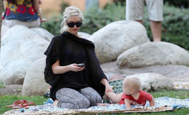 Гуен Стефани бременна с трето момченце 