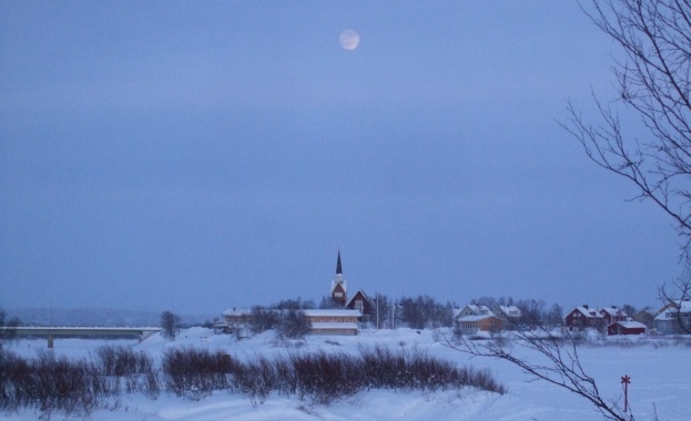 Минус 41.2 градуса в Швеция