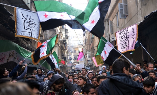 Митинги в близо 40 страни за третата годишнина на конфликта в Сирия