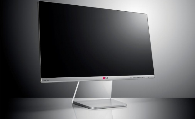 LG пуска премиум IPS монитор с удивителен дизайн и качество на картината