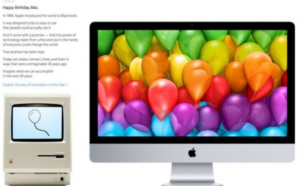 Навършват се 30 години от излизането на първия Mac /видео/