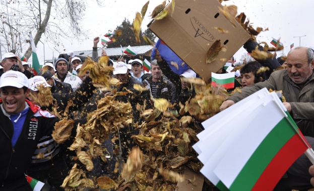 Тютюнопроизводителите от Гоцеделчевско готови да продължат протеста