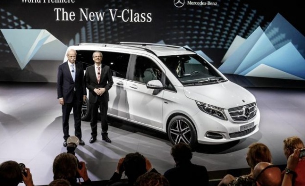 Mercedes представи лимузината ван /видео/