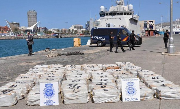 Испанската полиция „улови” 900 кг. кокаин