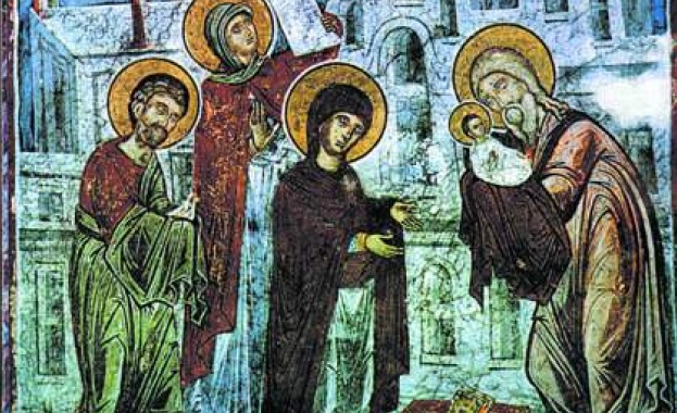 Свети Симеон Богоприимец и Анна пророчица