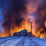 32 вагона с газ дерайлираха край Москва