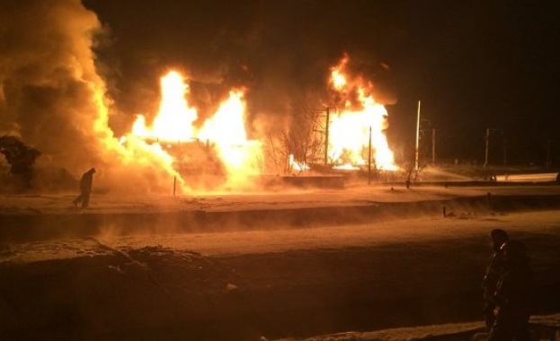 В руския град Киров вагони излязоха от релсите заради скъсване на контактната мрежа