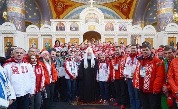 Патриарх Кирил благослови спортистите за победа