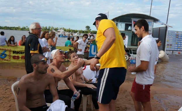 Цветан Йорданов завърши четвърти в плувния маратон по река Парана