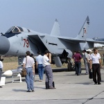 Прехващач МиГ-31 пази въздушните граници на Русия