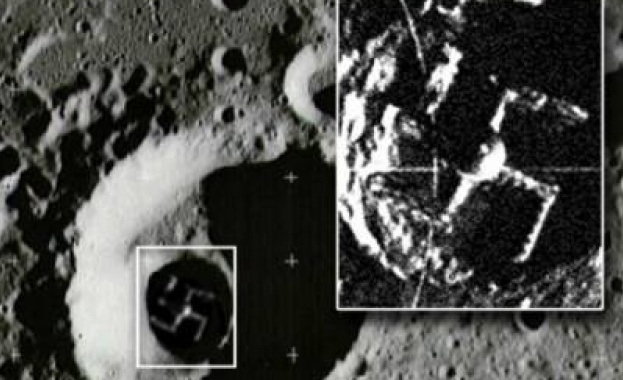 На Луната има пречупени кръстове