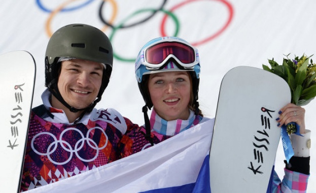 Съпружеска двойка  сноубордисти донесе на Русия злато и олимпийски бронз