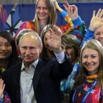 Путин се срещна с шампионите от отбора на Русия