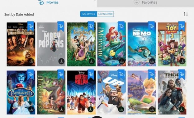 Disney пусна мобилно приложение с 400 филма 