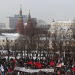 Антивоенни митинги в Москва и Санкт Петербург 