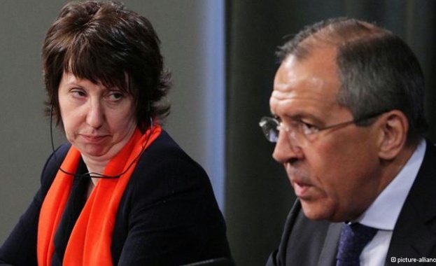 Лавров и Аштън обсъдиха стъпките по урегулиране на украинската криза