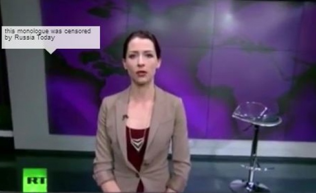 Телевизионна водеща в RT изрази личното си мнение за Украйна 