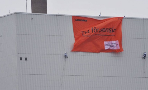 Арести след акция на „Грийнпийс” в шведска АЕЦ 