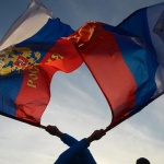 Митинг в подкрепа на кримско-руската дружба