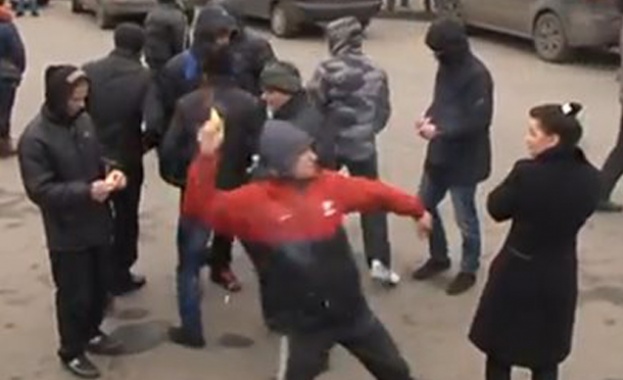 В Харков обстреляха мирни протестиращи