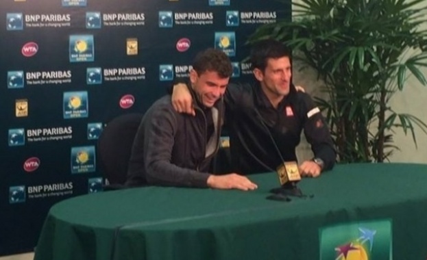 Джокович: Моят приятел Григор е най-красивият тенисист на турнира