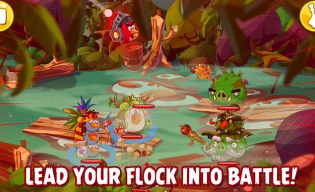 Рицари и шамани в новата Angry Birds Epic /видео/