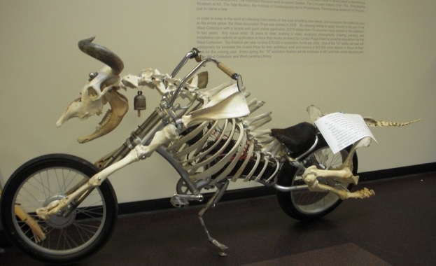 Продават мотор от животински кости