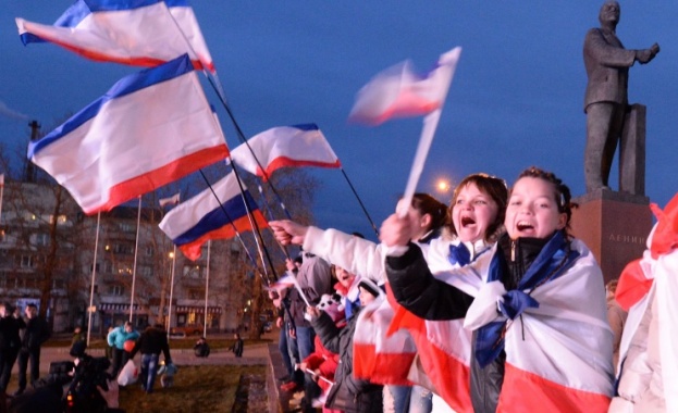 1 233 002 души казаха "да" на присъединяването на Крим към Русия 