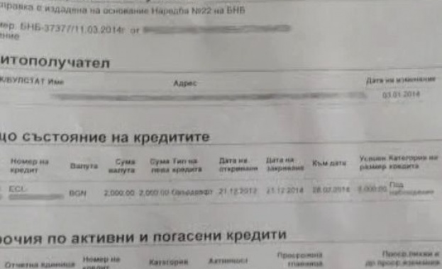 Теглят кредит с личната карта на арестант