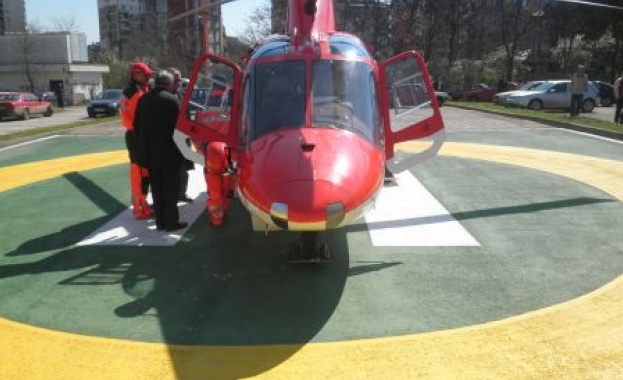 Хеликоптерната спешна помощ дебютира в Бургас