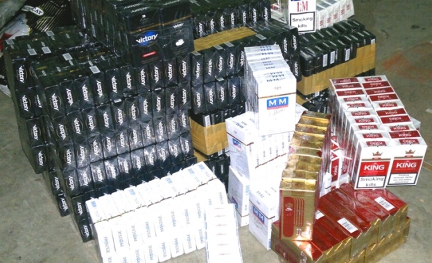 Повече от 4000 кутии цигари без бандерол са иззети на Лесово