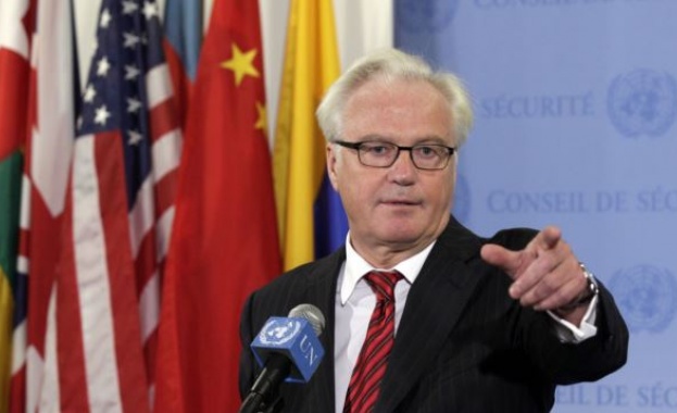 Чуркин: в сградата от която са стреляли снайперистите е бил разположен щабът на американското посолство