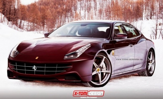 Ferrari седан - невъзможен, но красив